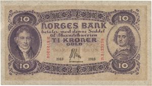 10 kroner 1913. D5123208