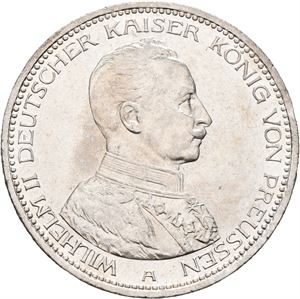 Wilhelm II, 1888-1918. 5 mark 1914 A
