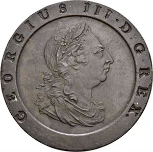 George III, 2 pence 1797 (Cartwheel)