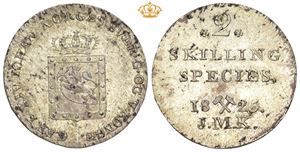 2 skilling 1825