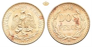 2 pesos 1945