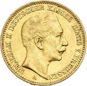Preussen, Wilhelm II, 20 mark 1895 A