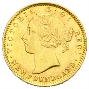 Newfoundland, Victoria, 2 dollar 1882.