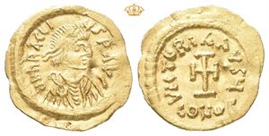 Heraclius, AD 610-641. AV tremissis (1,42 g)