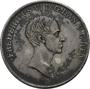 FREDERIK VI 1808-1839. Speciedaler 1835. S.3