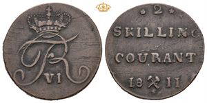 Frederik VI (1808 - 1814) 2 skilling 1811