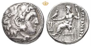 KINGS of MACEDON. Alexander III "The Great", 336-323 BC. AR drachm (4,09 g)