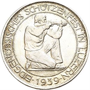 5 francs 1939. Luzern