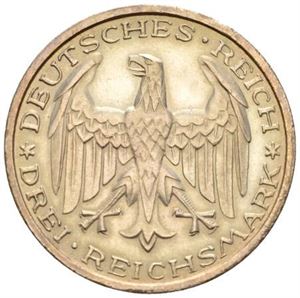 3 reichsmark 1927 A. Universität Marburg