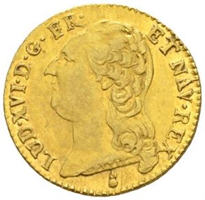 Ludvig XVI, 1 Louis d`or 1788 AA