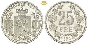 25 øre 1900