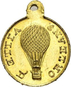 Ville d`Orleans 1871. Tostrup. Forgylt bronse. 15 mm