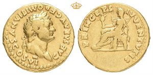 Domitian. As Caesar, AD 69-81. AV aureus (19 mm; 7,08 g)