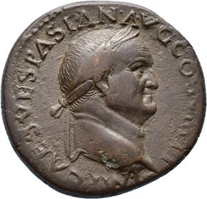 Vespasian. AD 69-79. Æ dupondius (11,95 g).