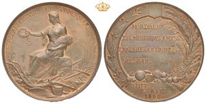 Nordre Trondhjems Amts Landhusholdningsselskab 1905. Bronse
