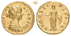 Faustina Junior. Augusta, AD 147-175. AV aureus (17 mm; 7,27 g)