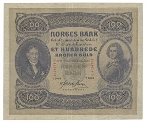 100 kroner 1944. C.4134702