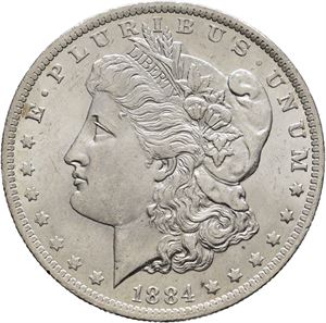 Morgan Dollar 1884 O