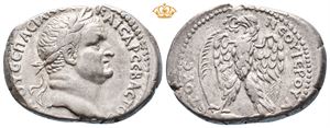 SYRIA, Seleucis and Pieria. Antioch. Vespasian, AD 69-79. AR tetradrachm (15,05 g).
