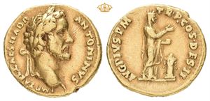 Antoninus Pius, AD 138-161. AV aureus (19 mm; 7,01 g)