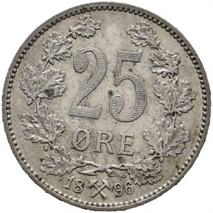25 øre 1896