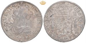 Carl III, 8 reales 1789. FM