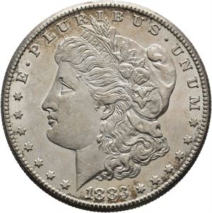 Morgan dollar 1883 CC