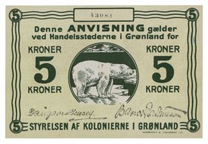 5 kroner (1913). 43081
