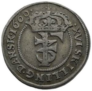 1 mark 1660. S.60