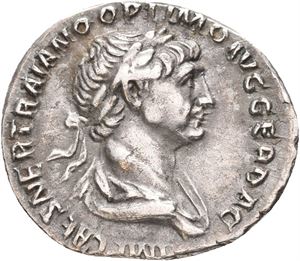 Trajan, AD 98-117. AR denarius (3,20 g)