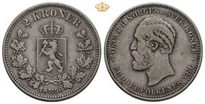 2 kroner 1890