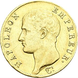 Napoleon I, 40 francs 1806 A