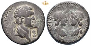 CILICIA, Flaviopolis-Flavias. Domitian, AD 81-96. Æ (27,5 mm, 15,54 g)
