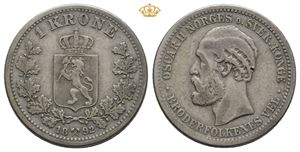 1 krone 1892