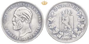 2 kroner 1887