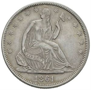1/2 dollar 1861