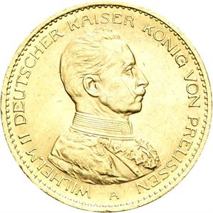 Preussen, Wilhelm II, 20 mark 1914 A