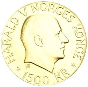 1500 kroner 2001. Nobel.