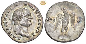 AR Denarius, AD 76