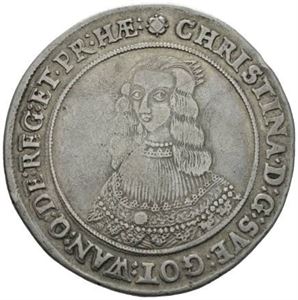Kristina, riksdaler 1643
