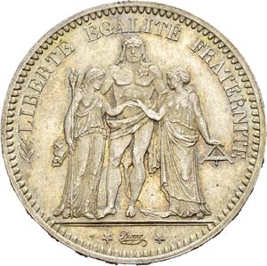 3. republikk, 5 francs 1873 A
