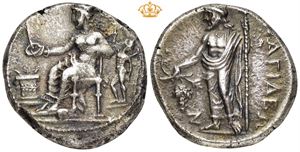 AR Stater, circa 400-384 BC
