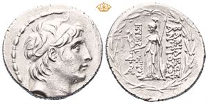 SELEUKID KINGS of SYRIA. Antiochos VII Euergetes (Sidetes), 138-129 BC. AR tetradrachm (15,90 g)