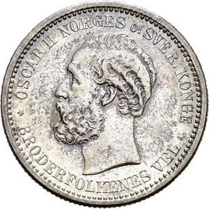 1 krone 1885