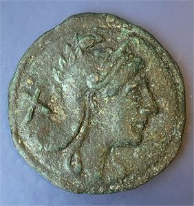 LATIUM, Rome. Circa 215-211 BC. Æ aes grave decussis (708 g).