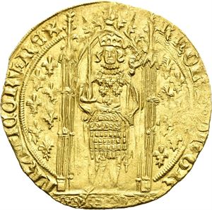 Charles V 1364-1380, franc a pied