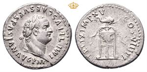 Titus, AD 79-81. AR denarius (2,91 g)
