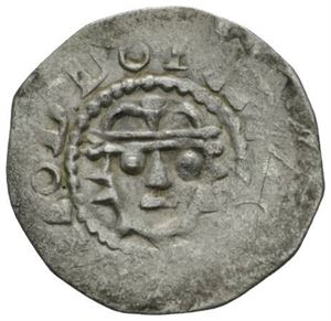 Sachsen, Otto 1059-1071, pfennig. Ex. Oslo Myntgalleri a/s nr.1 21/10-2012 nr.1157