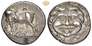 AR Hemidrachm, 4th century BC