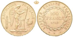 3. republikk, 100 francs 1913 A